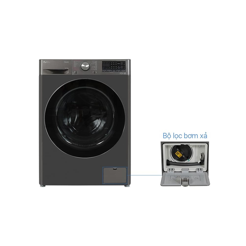 Máy giặt sấy LG Inverter giặt 12 kg - sấy 7 kg FV1412H3BA